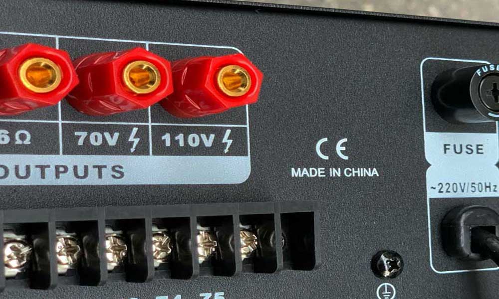 Amply Kasen MP-VCM150 mặt sau