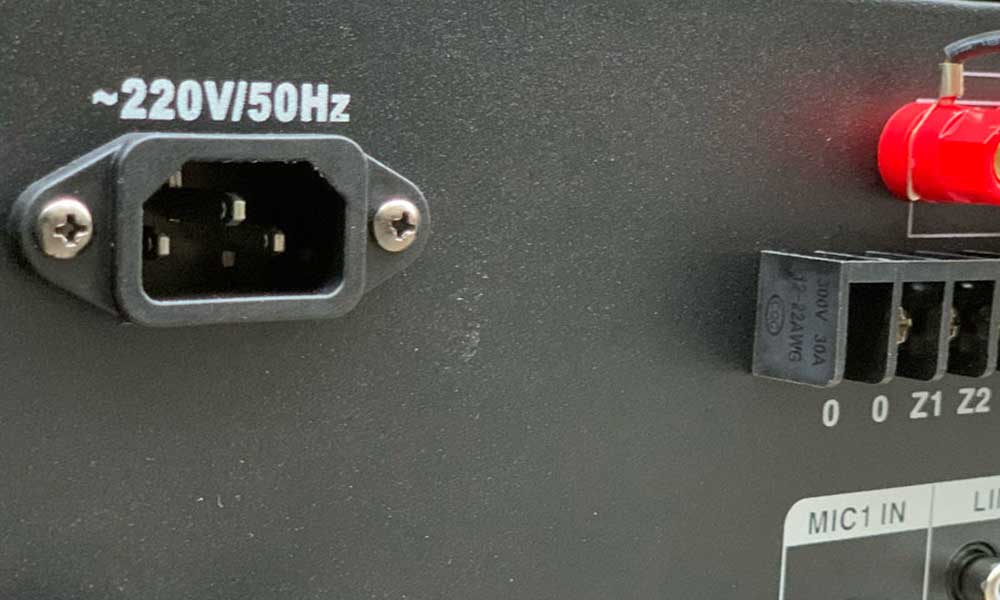 Amply Kasen USB-1000 nguồn