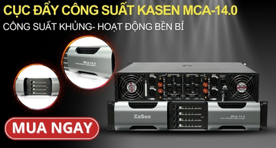 Cục Đẩy Kasen MCA-14.0 4 Kênh Mạnh Mẽ