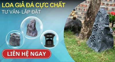 Loa Sân Vườn Trang Trí Đa Dạng Mẫu Mã