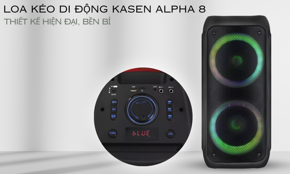 Loa Kéo Di Động Kasen Alpha 8 chính hãng