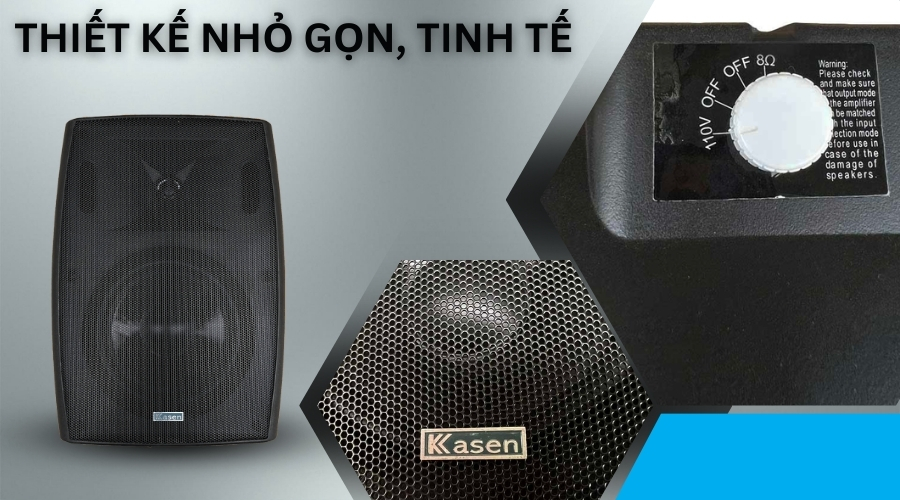  Loa treo tường Kasen FT-206 (Công Suất 40W) Giá Rẻ Motiv 