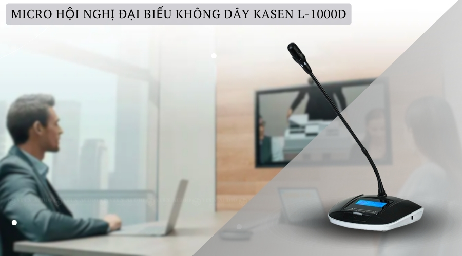 Micro Hội Nghị Đại Biểu Không Dây KASEN L-1000D cao cấp